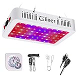 Giixer 600W LED Grow Light, Dual Switch & Dual Chips Full Spectrum Plant Light for Hydroponic Indoor Plants Veg and Flower- (10W LEDs 60Pcs)