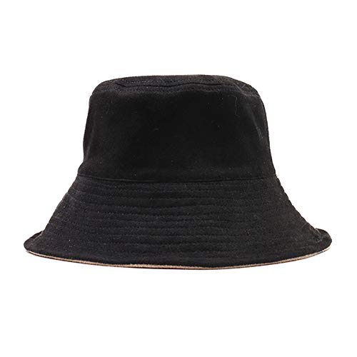 Chapeau de pêcheur femmes plus size pliable grand bord style sauvage hiver