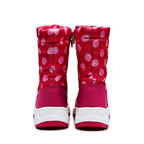 Peggy Piggy Boy'S Girl'S Winter Boots Outdoor Waterproof Cold Weather Snow Boots Warm Shoes thumb #5