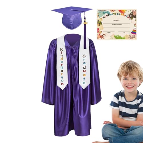 Toge de remise de diplôme enfant pour immortaliser la fête de fin d'école des 5-13 ans