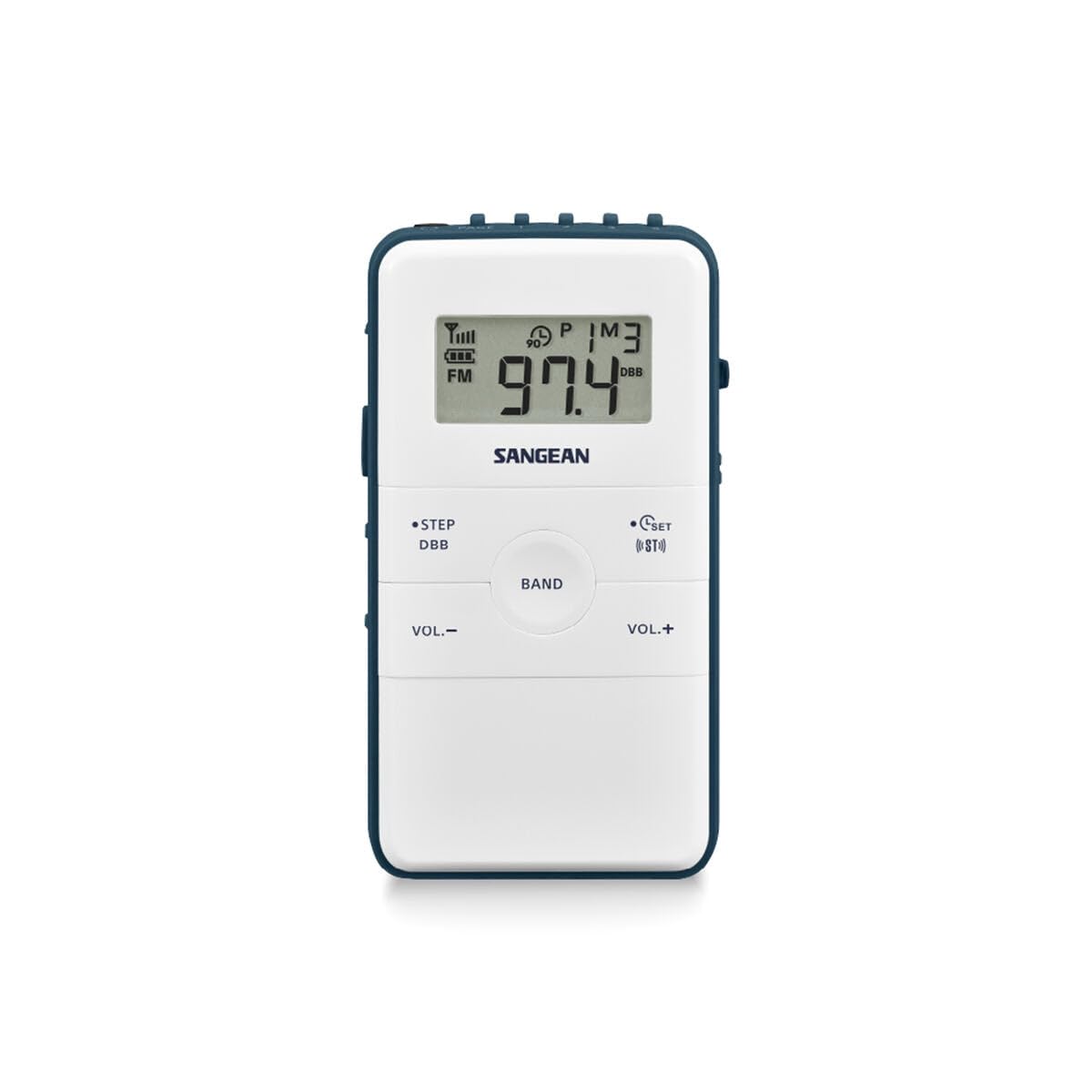 Sangean Radio Pocket 140 Blanco/Azul - Radio
