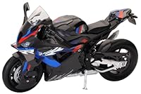 NewRay 1:12 Spielzeug M1000RR Motorrad, Kunststoff, Metall, Motorrad-Skulptur, Bausatz, Rot, Schwarz