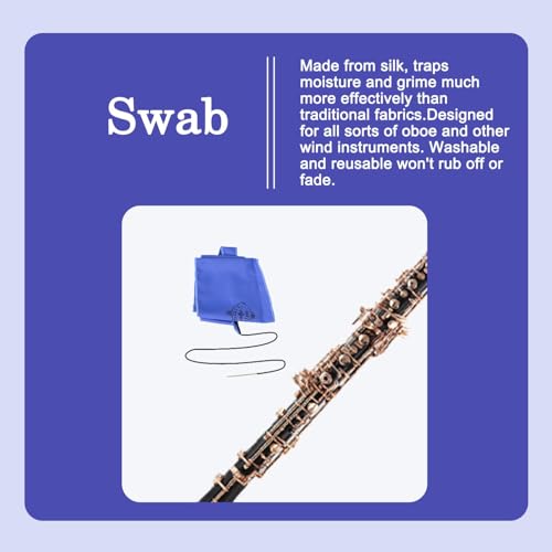 Kit d'entretien pour instruments à vent indispensable après l'orchestre - 4