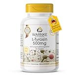 L Tyrosin Kapseln - 500mg L-Tyrosin pro Kapsel - 90 Kapseln - hochdosiert...