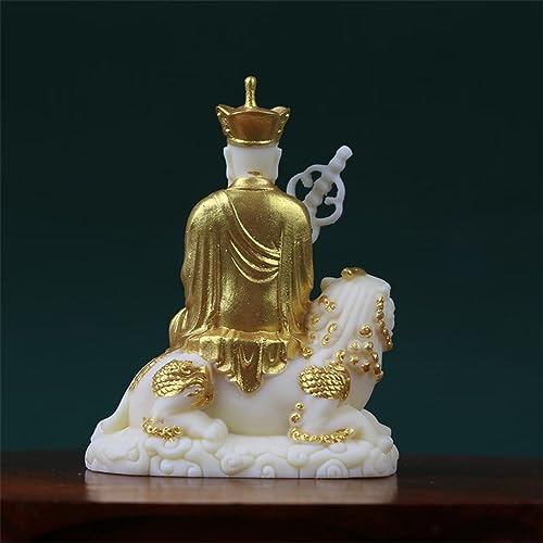 Estatua Ksitigarbha estilo chino decorativa miniatura 3