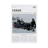 SDKAHKZO Fargo Leinwand-Poster, Wandkunstdruck, Gemälde, 