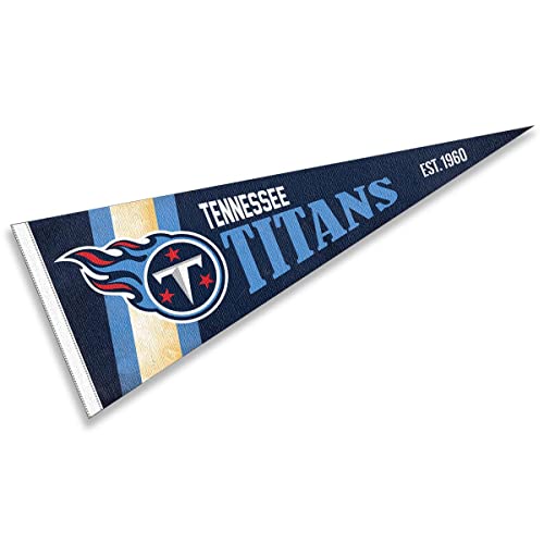 Titans Pennant Flag vintage un cadeau parfait pour les collectionneurs de football