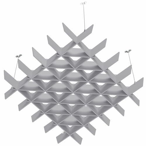 VIVO Acoustic Dual Layer 45 x 45 inch Ceiling Waffle