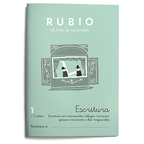 Escritura 1 (Escritura RUBIO) Cuadernos Rubio: Mayusculas 1 (Mayúsculas RUBIO)