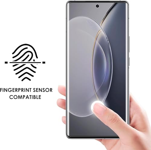 Image of SHILD Premium UV Tempered Glass Screen Protector Guard Compatible For Vivo T4 5G (6.77 Inch, Pack of 1) | Full Adhesive UV Curved | HD Clarity | Case Friendly | Easy Installation Kit Included