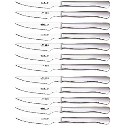 Arcos Serie Cuchillos de Mesa Caja 12 uds Cuchillo Chuletero Cover