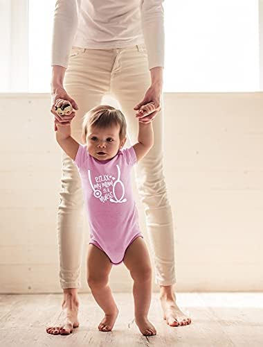 CBTwear Relax My Mom Is a Nurse Funny Baby Bodysuit (NB, PK) — view 2