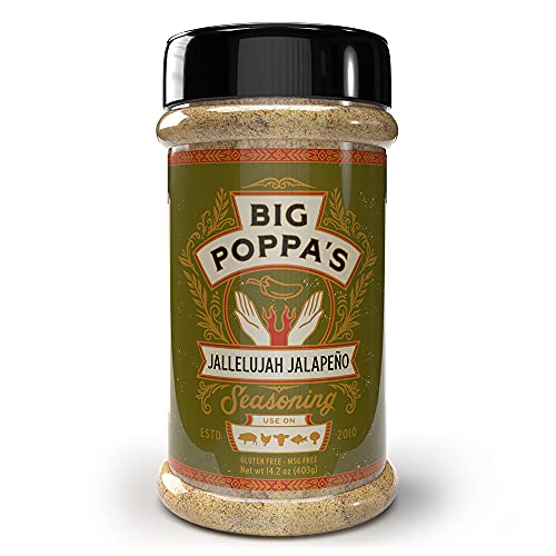 Big Poppa’s Jallelujah Spicy Jalapeño Seasoning – Bold Jalapeño Spice