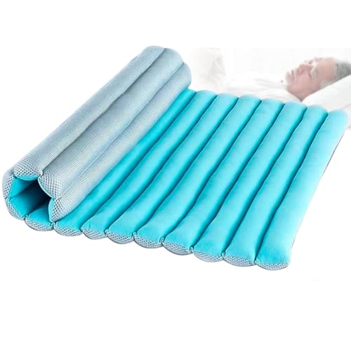 Genérico Colchón Antiescaras, Colchón Lavable Antifugas Ancianos, Útil para Prevenir Y Tratar Escaras, Camas Hospitalarias Y Cuidados Domiciliarios Cama para Enfermos Mayores,Blue a,60x70cm