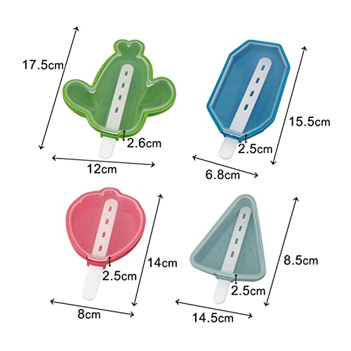 Summer 2Pack Cute Shape Silicone Chocolate Mould Ice Cube Tray Food Grade Whiskey Ice Cream Molds Kitchen Tools (Color : B) #TOP1