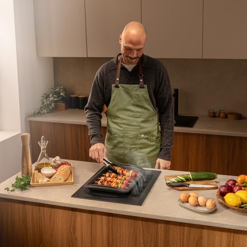 Plaque induction aspirante 40 cm Cecotec Bolero Squad table cuisson induction 3500W - 3