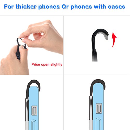 Correa de seguridad para iPhone y soporte de mano Samsung 5