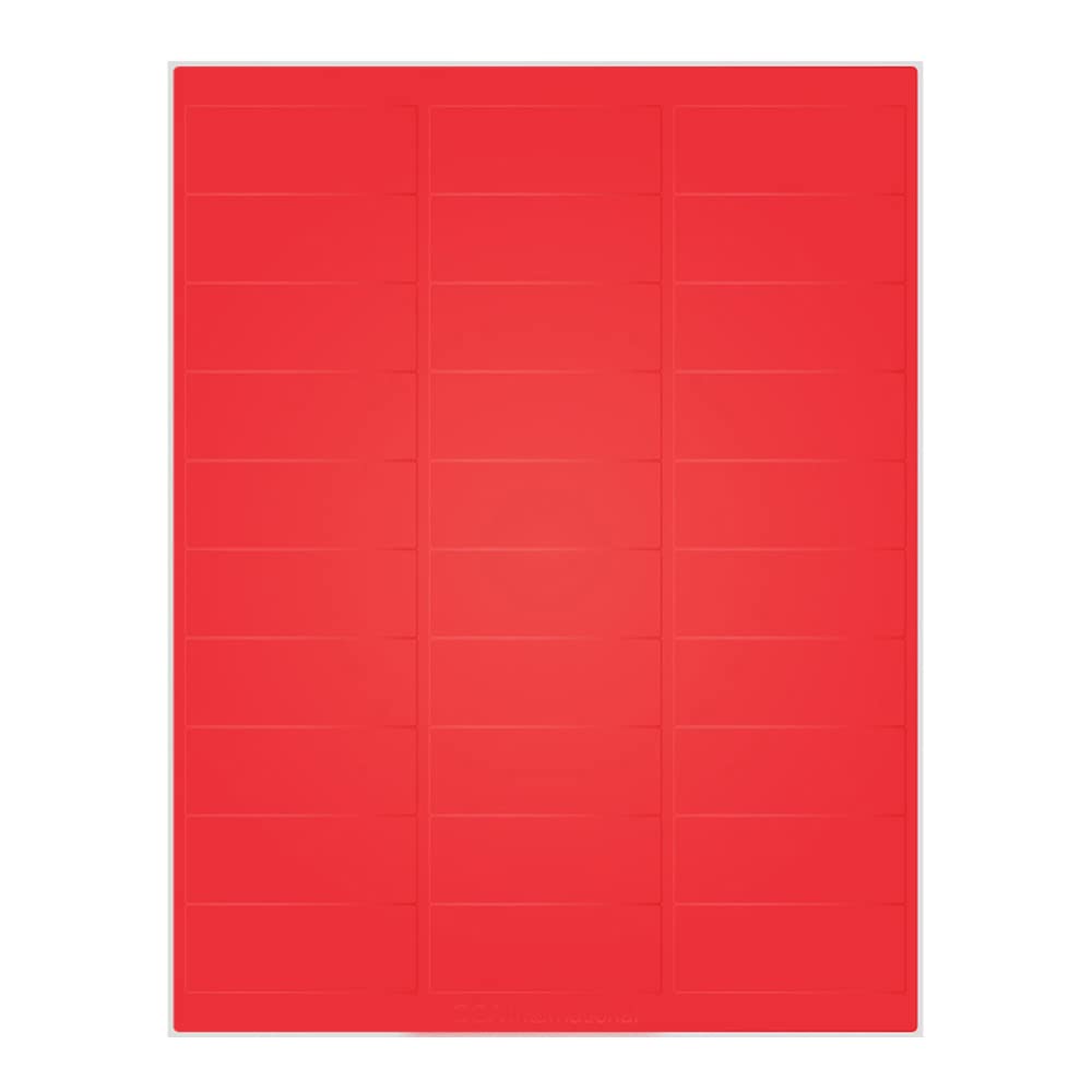 Cryo laser labels 2.63" x 1" / 66.7mm x 25.4mm