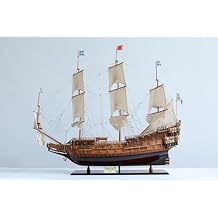 Old Modern Handicrafts Wasa XLarge Model Ship - Fully Assembled Ship Model for Home and Office - 56.7L x 17.3W x 50.4H Inches