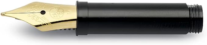 Kaweco Stahlfeder mit 060 Gewinde Gold für Füllhalter der SPORT, DIA2, LILIPUT, ORIGINAL, SPECIAL & STUDENT Serien I Füllfederhalter-Ersatzfeder aus Edelstahl I Federstärke EF (Extra Fein) Kaweco Stahlfeder mit 060 Gewinde Gold für Füllhalter der SPORT, DIA2, LILIPUT, ORIGINAL, SPECIAL & STUDENT Serien I Füllfederhalter-Ersatzfeder aus Edelstahl I Federstärke EF (Extra Fein)