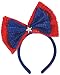 Amscan Star Spangled Fourth of July Party Patriotic Bow Headband, Multi Color, 8.7 x 7.6"