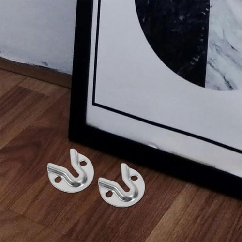 Image of Heavy Duty Picture Frame Hanging Hardware 20pcs Metal Hangers for Wall Decor