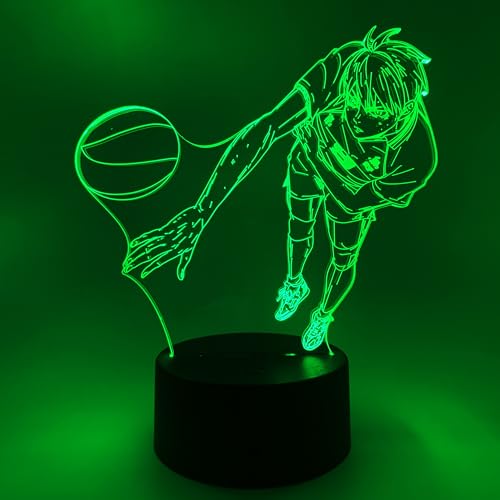 Veilleuse Anime Haikyu Kageyama Idée Cadeau Otaku Veilleuse LED RGB