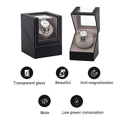 Guarda Gli avvolgitori per Orologio Automatico, Moto Meccanico Box Shaker Watch Box holdish Display Gioiello LWX