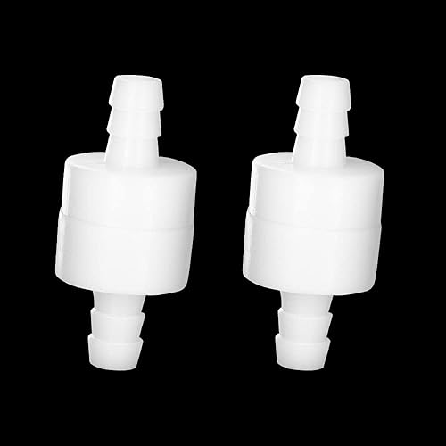 Feelers Válvula de retención en línea unidireccional de 14" (6 mm) Válvula de retención de gas de aire unidireccional sin retorno de resistencia al