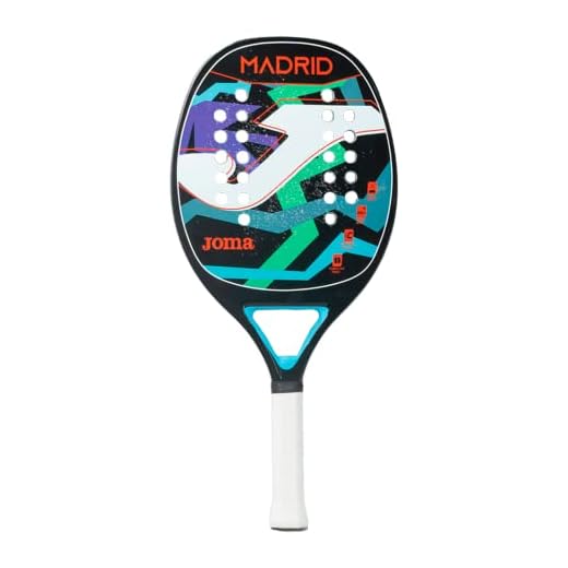 Raquete Beach Tennis Joma Madrid Preto, azul
