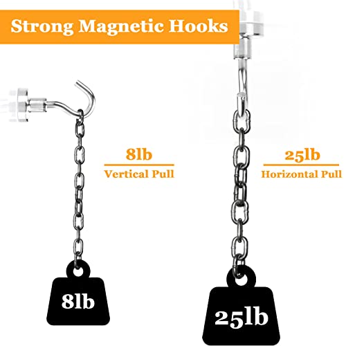 Min Ci 18 Pcs Magnetic Hooks thumb #7