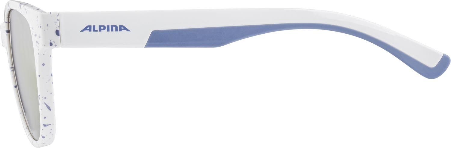 ALPINA FLEXXY COOL KIDS II - Flexible und verspiegelte Sportbrille für Kinder, Beschlagfrei, besonders bruchsicher, mit UV-A-, B- & -C-Schutz
