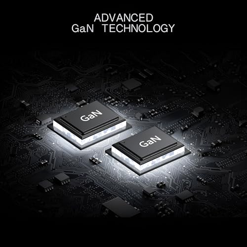 Image of CMF by Nothing 100W GaN Type C 3-Port Charger Adapter with 3.3 Ft Type C Cable, USB-C1 100W, USB-C2 65W, USB-A 18W, Max Capacity 100W for Phone 2A /2A Plus /2 /1,Samsung S25,S24, Laptop, Charging, Black