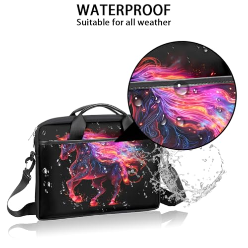 Bolso para laptop Abstract Space Horse 15 pulgadas miniatura 3