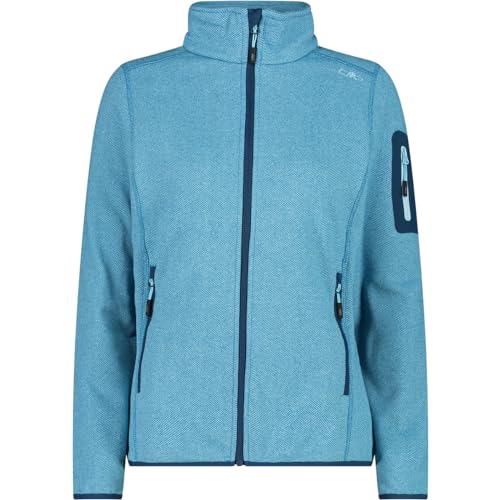 Chaqueta Knit-Tech CMP de punto térmico con cremallera para mujer