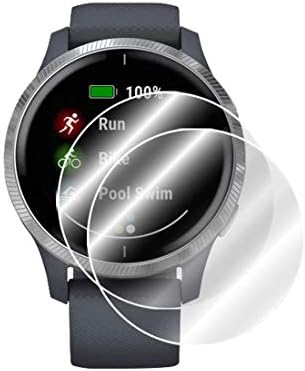 IPG For Garmin Venu GPS Smartwatch Screen Protector (2 Units) Invisible Ultra HD Clear Film Anti Scratch Skin Guard - Smooth/Self-Healing/Bubble -Free By