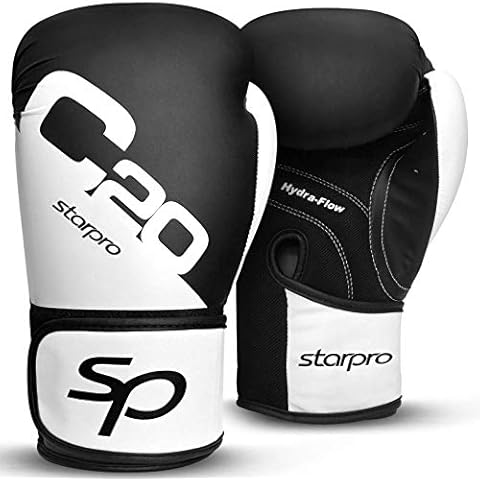 Starpro | C20 Boxing Gloves for Strong Punches & Fast KOs | Boxing Gloves for Men, Boxing Gloves for Women, Kickboxing Gloves, Boxing Training Gloves, Boxing Glove, 16oz Boxing Gloves & More Sizes Cover