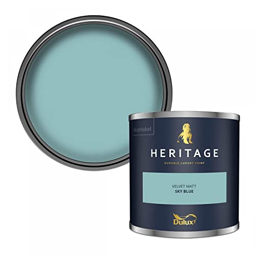 Dulux Trade Heritage Velvet Matt Emulsion Sky Blue - 2.5ltr