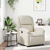 Fonction de couchage manuel & Construction robuste : ce fauteuil de relaxation confortable offre une inclinaison maximale de 135 degrés, réglable par bouton sur le côté. Le cadre stable en bois et métal garantit une capacité de charge allant jusqu'à 110 kg, idéal pour les heures de détente.