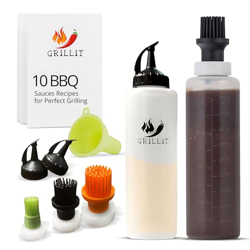 Basting Brush for Cooking â€“ Silicone Pastry Brush & BBQ Basting Brush â€“ Essential BBQ Accessories for Grilling, Baking & Marinating â€“ Food Brush for Oil, Sauces & Marinades â€“ Meat, Butter & Egg Wash