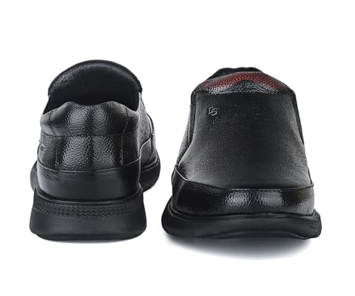Image of LOUIS STITCH Genuine Leather Shoes for Men | Lightweight Eva Sole Men's Shoes | Comfortable Slip on Shoes | LSLXPDMC