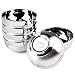 Stainless Steel Bowl, Kereda Stainless Steel Mixing Bowls 6 Pack Double Walled Insulated Metal Snack Nesting Bowl Set
