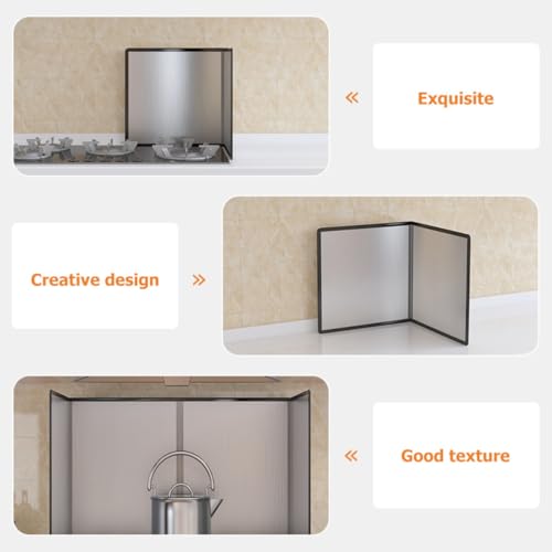 Placa Deflectora de Aceite protector anti salpicaduras para cocina 4