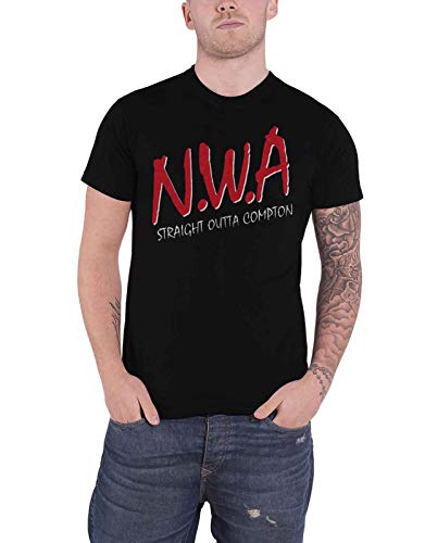 NWA NWATS01MB01 T-Shirt, Black, L