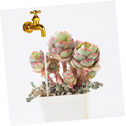 Supvox 1 Satz unsichtbarer Wasserhahn brunnen unsichtbares Leitungswasserspiel deko Wasserhahnbrunnen für den Garten schwimmender Wasserhahnbrunnen Sprühwasser Acrylrohr Spritzgerät