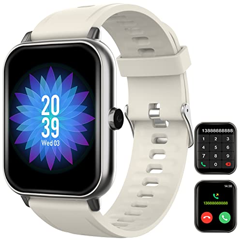 Fairey Smart Watch with Call /Siri (Receive/Make Call) 1.70''Full Touch Screen Fitness Tracker with Heart Rate/Blood Pressure/Oxygen Pedometer /Sleep Monitor for Men Women Android iOS Samsung Phone