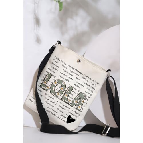 MAOFAED Lola Crossbody Bag for Filipino Grandma, Lola Gift, Grandma Gift, Best Lola Ever, Mother's Day Gift for Grandmother4