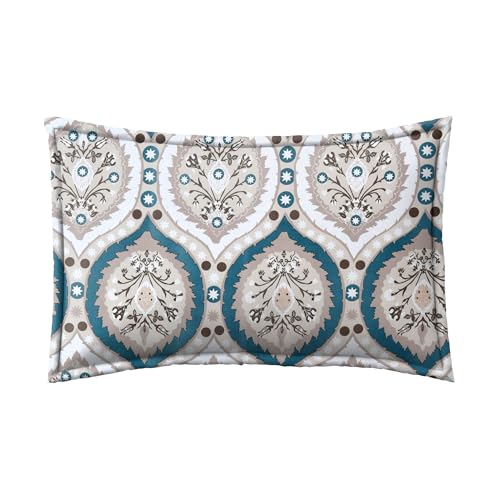 Image of Amazon Brand - Umi Super Soft Brushed Microfiber Cotton Pillow Covers, 2 Piece Pillow Covers(Not Pillow),Flange on Edges Pillow Covers 17X27(inches) 43X68(CM)