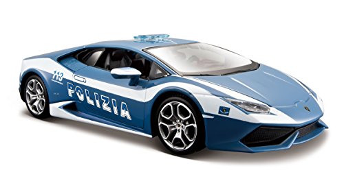 Modellino rappresentante la Lamborghini Huracan della Polizia