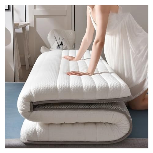 Lit pliant portable matelas latex naturel double pliable maison - 7